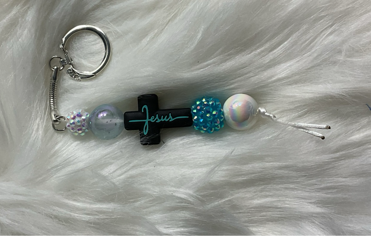 Jesus cross Keychain