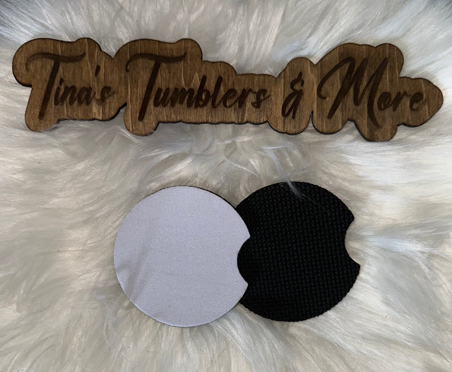 Custom Sublimation Neoprene Car Coasters
