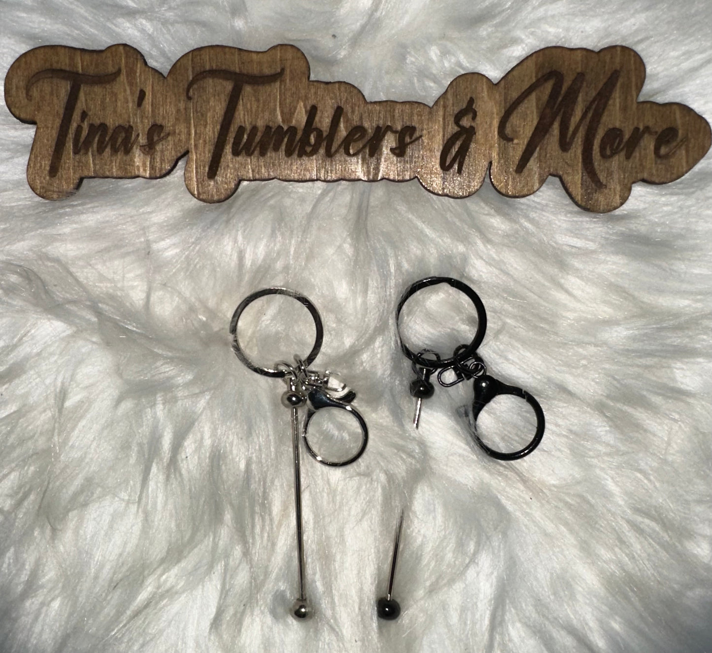 Custom Beadable Keychain