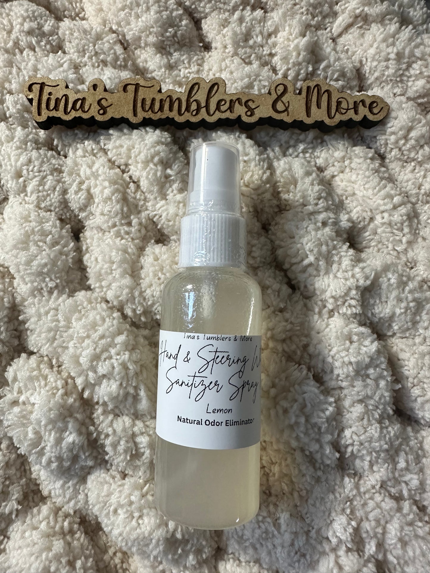 Hand & Steering Wheel Sanitizer Spray