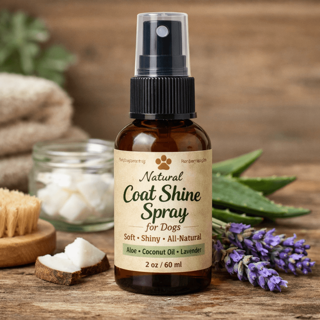 Natural Coat Shine Spray for Dogs