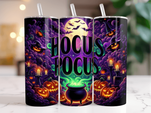 Halloween Sublimation Tumblers