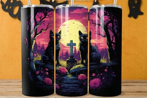 Halloween Sublimation Tumblers