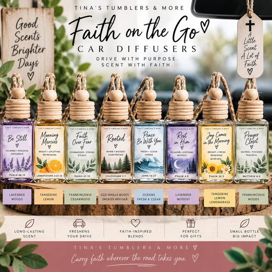 Faith Based-Rooted Car Diffuser