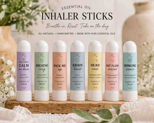 Hot Mama Essential Oil Inhaler Sticks