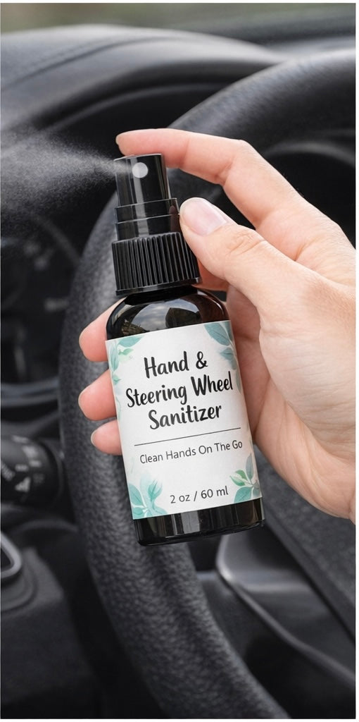 Hand & Steering Wheel Sanitizer Spray