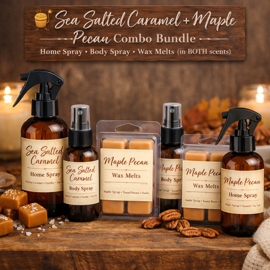 Sea Salted Caramel & Maple Pecan Combo Bundle Set