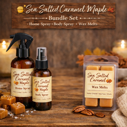 Sea Salted Caramel Maple Bundle Set