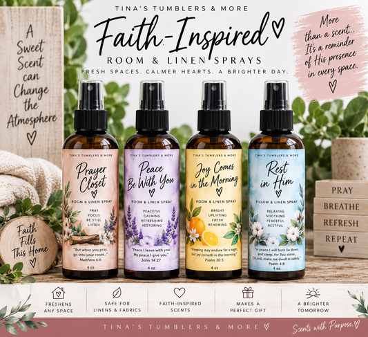 Faith Based Room/ Linen Spray