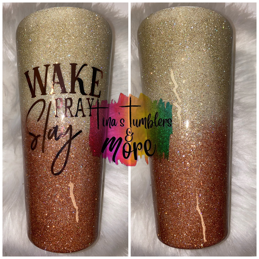Wake Pray Slay-32 Oz