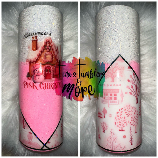 Dreaming Of A Pink Christmas 20 Oz